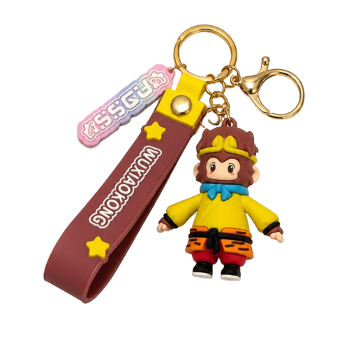 Lion Boy Figure Keychain
